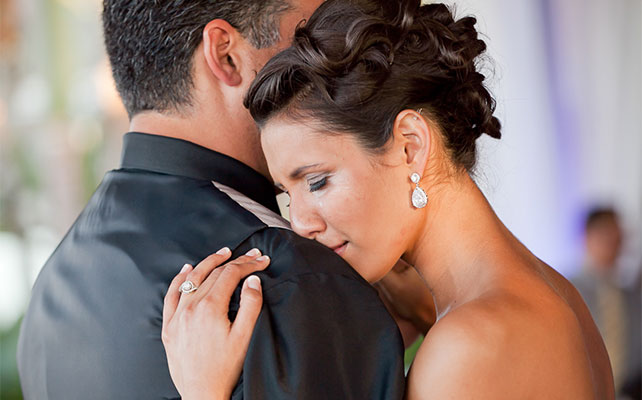 фото невесты с отцом