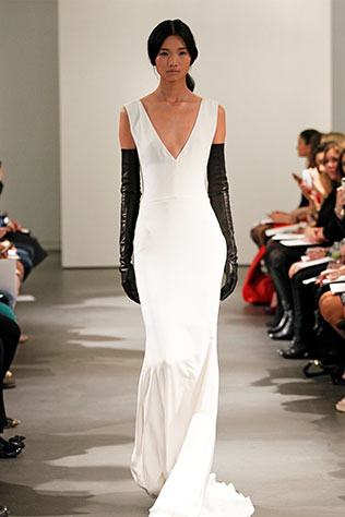 свадебное платье из коллекции Spring 2014 Vera Wang