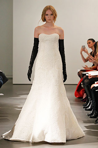 свадебное платье из коллекции Spring 2014 Vera Wang