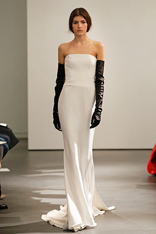 свадебное платье из коллекции Spring 2014 Vera Wang