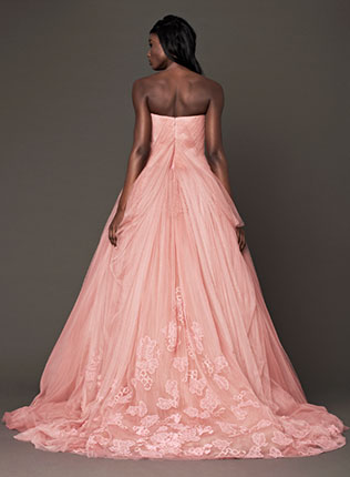 свадебное платье из коллекции Spring 2014 Vera Wang