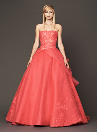 свадебное платье из коллекции Spring 2014 Vera Wang