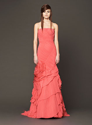 свадебное платье из коллекции Spring 2014 Vera Wang