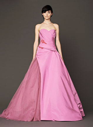 свадебное платье из коллекции Spring 2014 Vera Wang