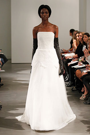 свадебное платье из коллекции Spring 2014 Vera Wang