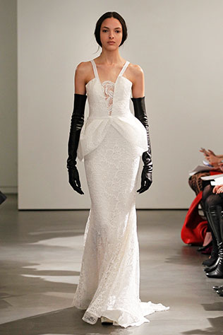 свадебное платье из коллекции Spring 2014 Vera Wang