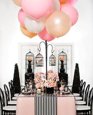 декор свадьбы воздушными шарами