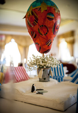 декор свадьбы воздушными шарами