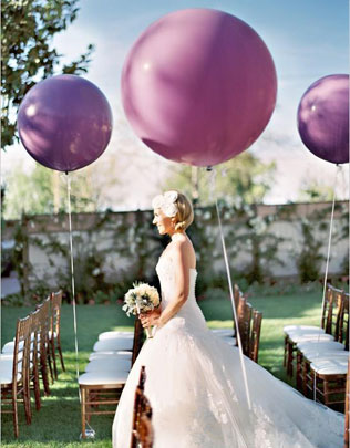 декор свадьбы воздушными шарами