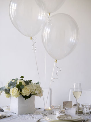 декор свадьбы воздушными шарами