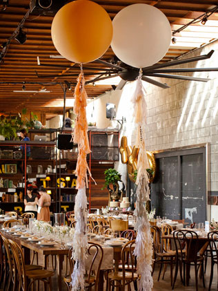 декор свадьбы воздушными шарами