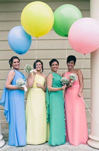 декор свадьбы воздушными шарами