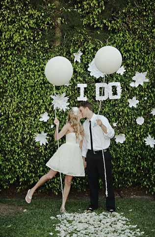 декор свадьбы воздушными шарами