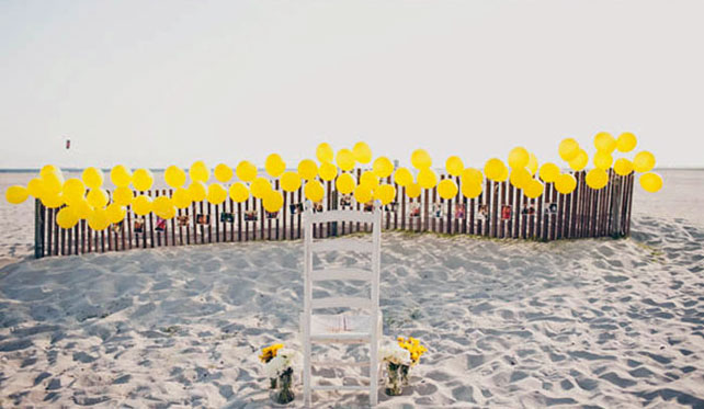 декор свадьбы воздушными шарами