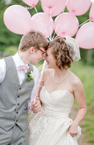 декор свадьбы воздушными шарами