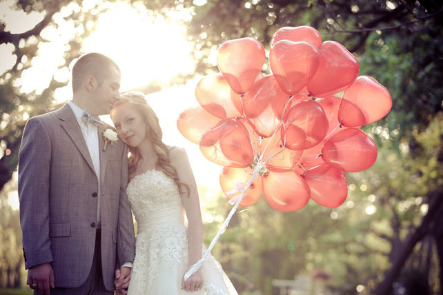 декор свадьбы воздушными шарами