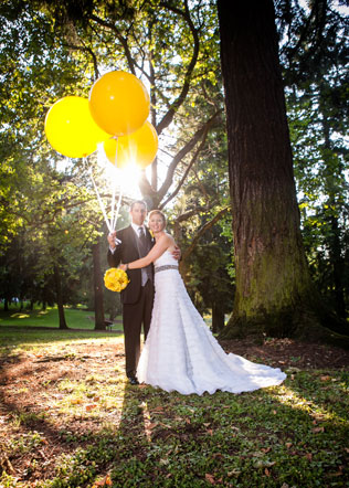 декор свадьбы воздушными шарами