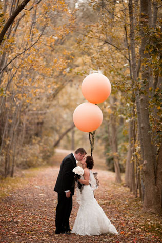 декор свадьбы воздушными шарами