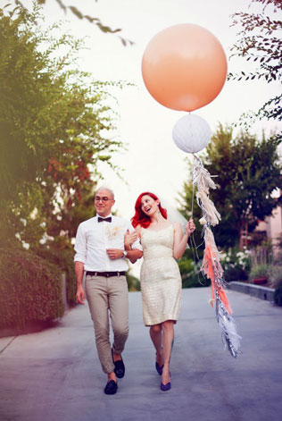 декор свадьбы воздушными шарами