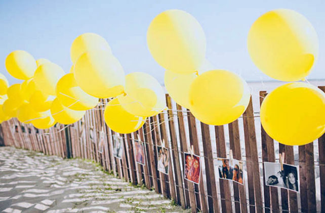 декор свадьбы воздушными шарами