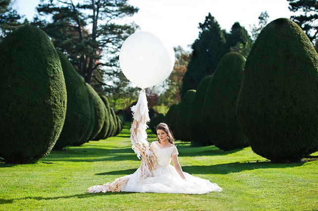 декор свадьбы воздушными шарами