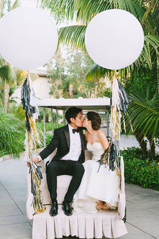 декор свадьбы воздушными шарами