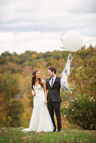 декор свадьбы воздушными шарами