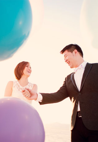 декор свадьбы воздушными шарами