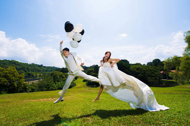 декор свадьбы воздушными шарами