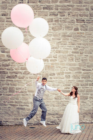 декор свадьбы воздушными шарами