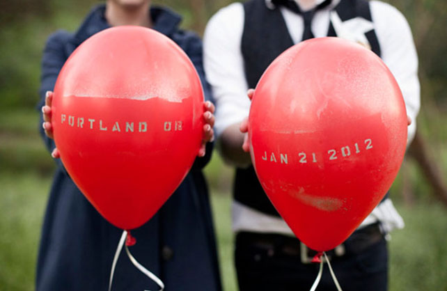 декор свадьбы воздушными шарами