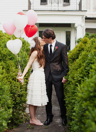 декор свадьбы воздушными шарами