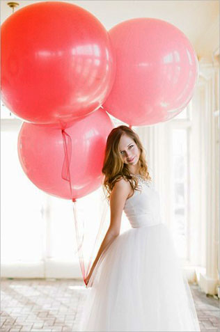 декор свадьбы воздушными шарами