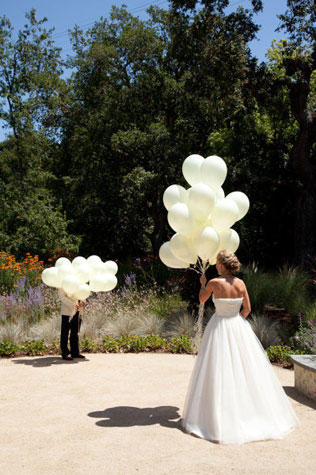 декор свадьбы воздушными шарами