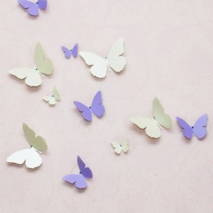 Бумажные бабочки купить и заказать в студии декора вторсырье-м.рф