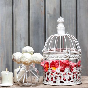 Свадебные тренды: винтажная клетка в декоре