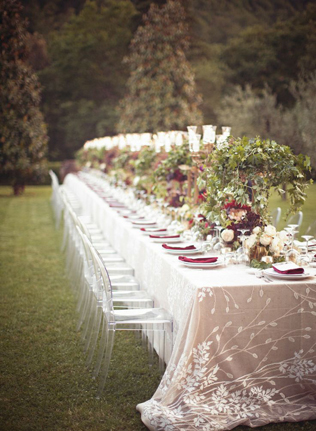 Свадьба в деталях: прозрачное акриловое стекло 