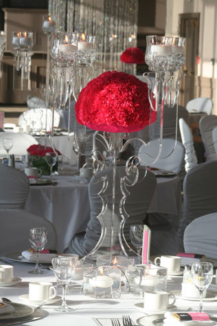 Свадьба в деталях: прозрачное акриловое стекло 