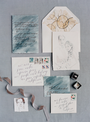 Свадебное вдохновение: 35 самых красивых акварельных приглашений 