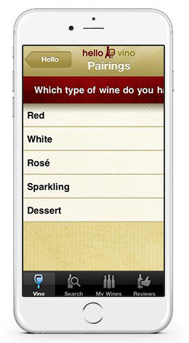приложение для мобильного телефона по выбору алкоголя