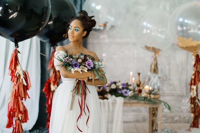 весенняя фотосессия невесты, образ невесты