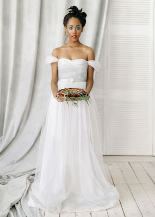 весенняя фотосессия невесты, образ невесты