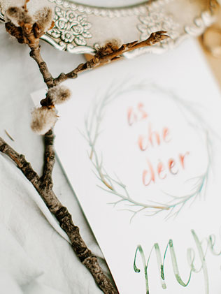 весенняя фотосессия невесты, акварельные приглашения