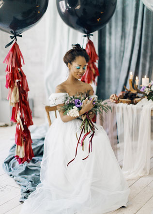 весенняя фотосессия невесты, образ невесты