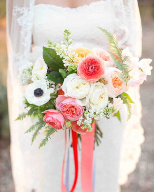 Вдохновение: анемоны в оформлении свадьбы 