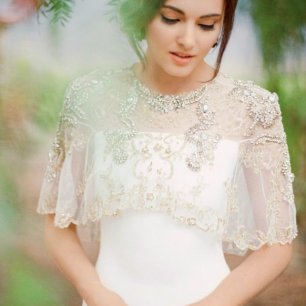 50 изысканных накидок для невест