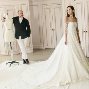 Коллекция подвенечных нарядов Oscar de la Renta весна-лето 2016