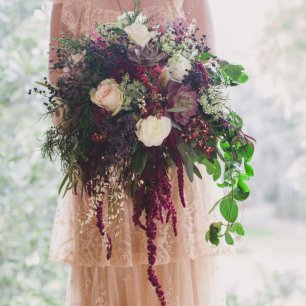 Осенняя свадьба: 50 букетов невесты