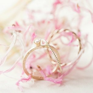 Идеальное сочетание: розовые и золотые оттенки