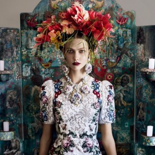 Осенняя сказка: 60 цветочных венков